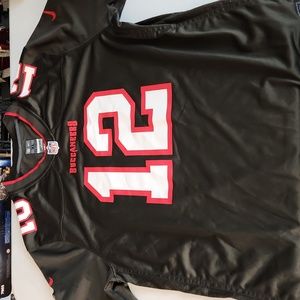 Tom Brady #12 Tampa Bay Buccaneers Jersey - Pewter